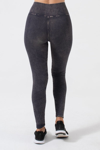 One By One Legging MW P4516:P4516MW-Black Wash-XS - NUX