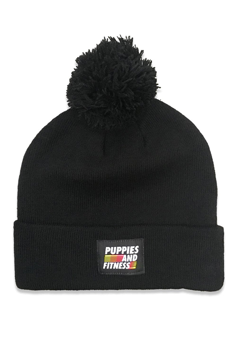 PUPPIES Puppies & Fitness Pom Pom Beanie - Evolve Fit Wear