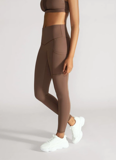 Popflex Supersculpt Legging with Pockets - Mocha