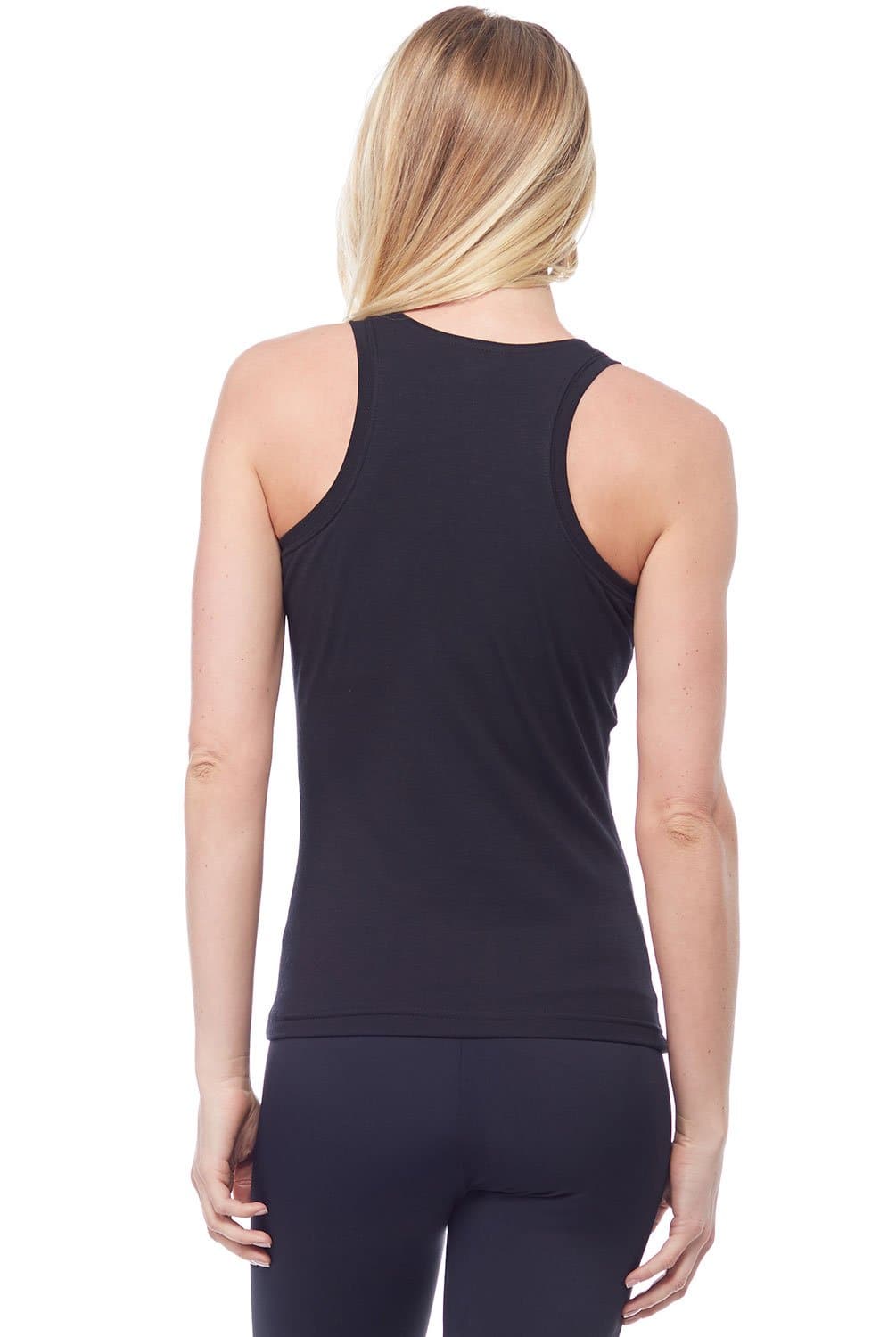 Sandra McCray Flat High Neck Tank w-Bra - Evolve Fit Wear