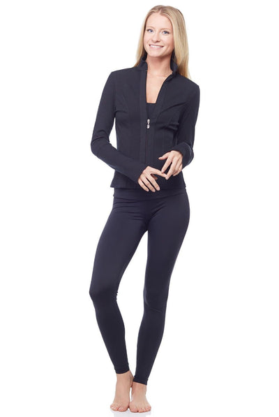 Sandra McCray Ribbed Fitted Jacket - Evolve Fit Wear