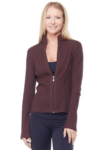 Sandra McCray Ribbed Fitted Jacket - Evolve Fit Wear