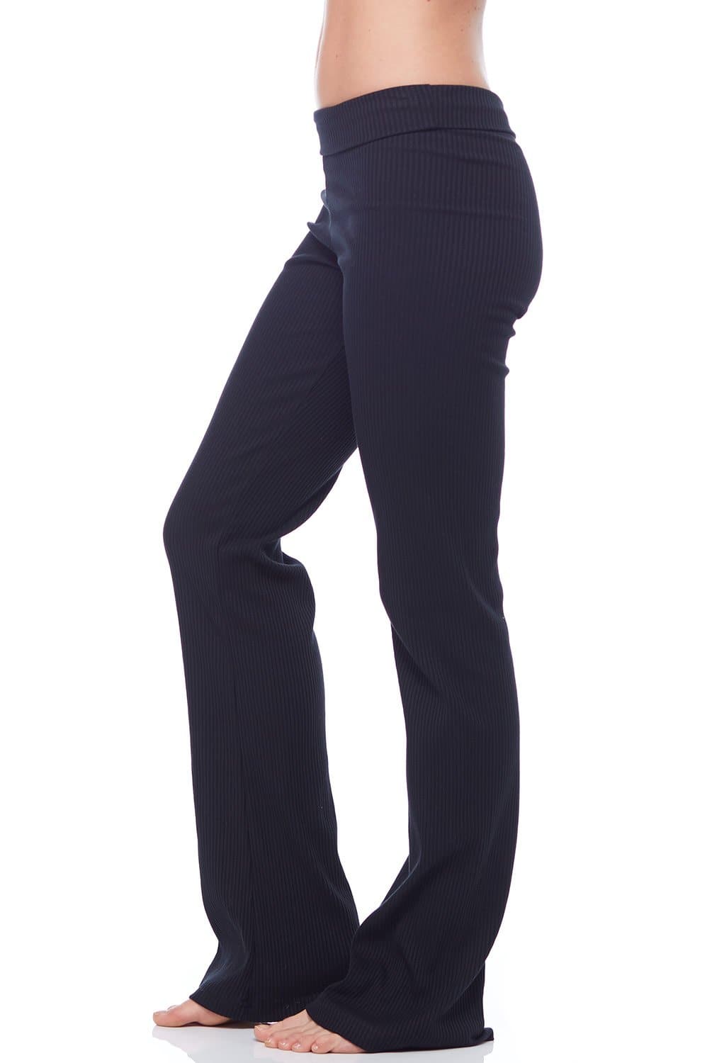 Sandra McCray Ribbed Foldover Pant - Evolve Fit Wear