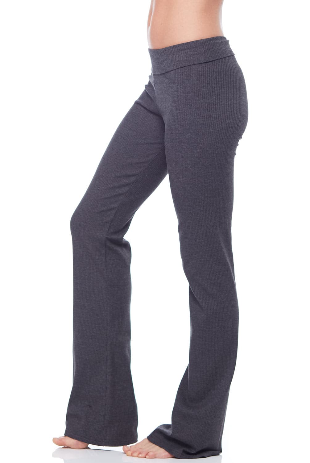 Sandra McCray Ribbed Foldover Pant - Evolve Fit Wear