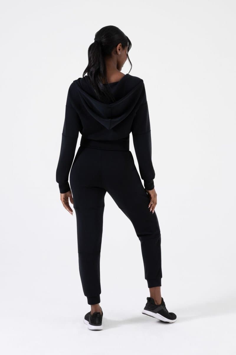 Sleek Zip Up J0381:J0381-Black-XS - NUX