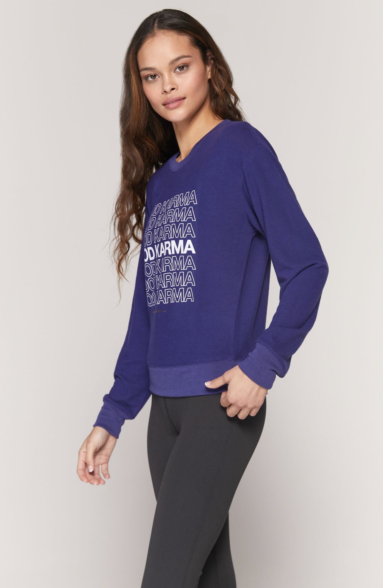 Spiritual Gangster Good Karma Crew Neck