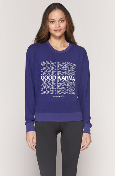 Spiritual Gangster Good Karma Crew Neck