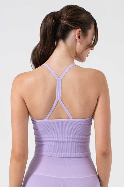 Strappy Tank T4785:T4785-Lilac-L - NUX