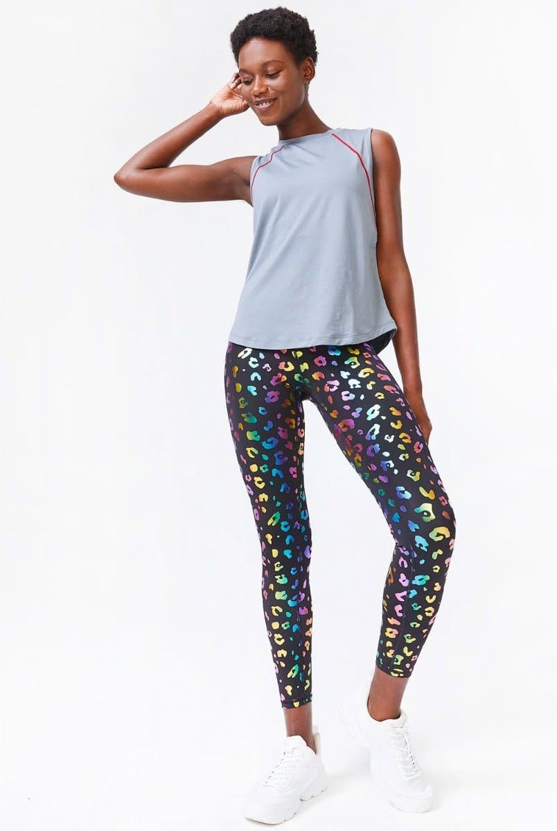 Terez Rainbow Cheetah Legging - Evolve Fit Wear