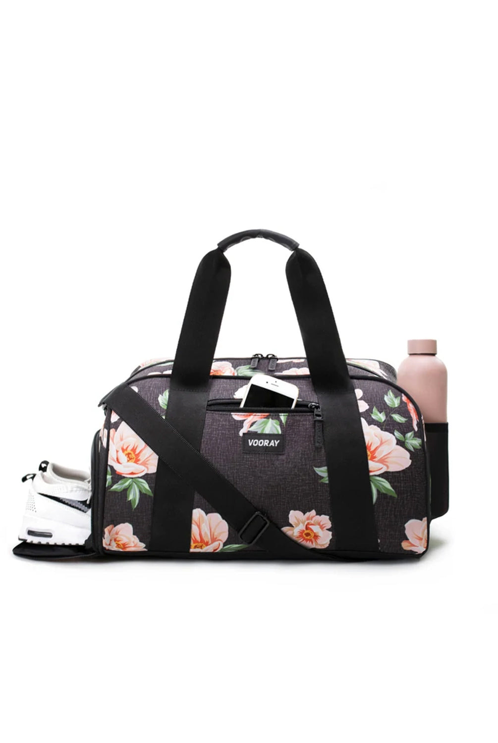 Vooray Burner Gym Duffel - Rose Black